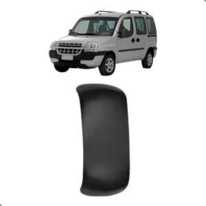 CAPA RETROVISOR DOBLO 2001 A 2008 PRETO LE
