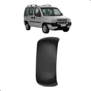 CAPA RETROVISOR DOBLO 2001 A 2008 PRETO LD