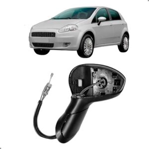 Retrovisor Externo Para Punto 2007 A 2012 Lado Esquerdo