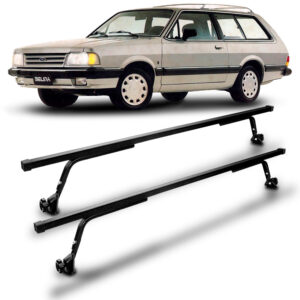 Rack Travessa De Teto Belina Bagageiro Preto Vhip. Preto