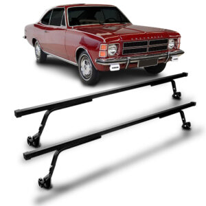 Rack Travessa De Teto Opala Bagageiro Preto Vhip. Preto