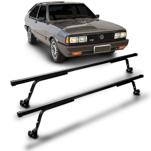 Rack Travessa De Teto Passat Bagageiro Preto Vhip. Preto