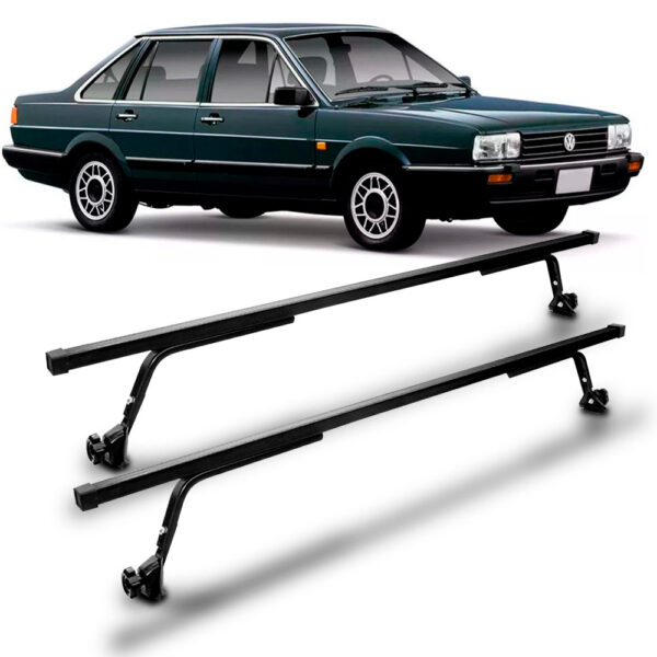 Rack Travessa De Teto Santana Bagageiro Preto Vhip. Preto