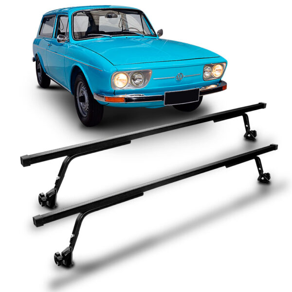 Rack Travessa De Teto Variant Bagageiro Preto Vhip. Preto