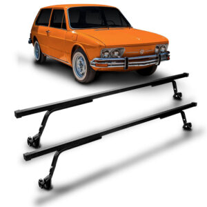 Rack Travessa De Teto Brasília Bagageiro Preto Vhip. Preto