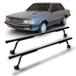 Rack Travessa De Teto Del Rey Bagageiro Preto Vhip. Preto