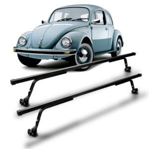 Rack Travessa De Teto Fusca Bagageiro Preto Vhip. Preto