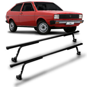 Rack Travessa De Teto Gol Bagageiro Preto Vhip. Preto