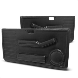 Par Forro De Porta Uno 1985 A 2009 02 Portas Dianteiro Preto