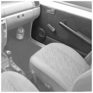 Par Forro De Porta Uno 1985 A 2009 02 Portas Dianteiro Preto