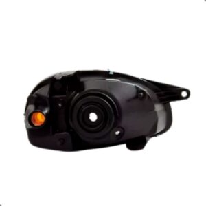 FAROL CORSA 2001 A 2010 MASCARA CINZA CARCAÇA PRETA LD