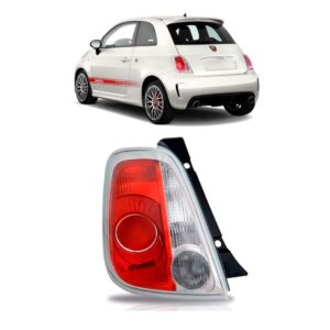 Lanterna Para Fiat 500 2007 A 2012 Lado Esquerdo Esquerdo Vermelho