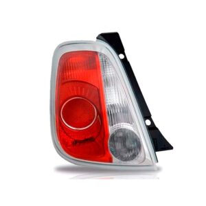 Lanterna Para Fiat 500 2007 A 2012 Lado Esquerdo Esquerdo Vermelho