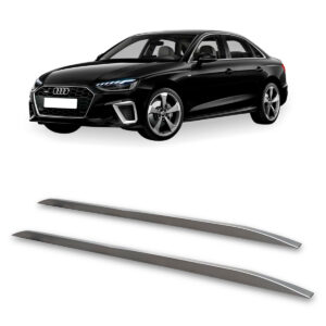 Rack De Teto Longarina AUDI-A4 Decorativa Prata