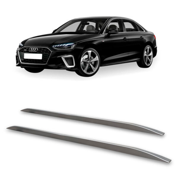 Rack De Teto Longarina AUDI-A4 Decorativa Prata