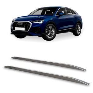 Rack De Teto Longarina AUDI-Q3 Decorativa Prata