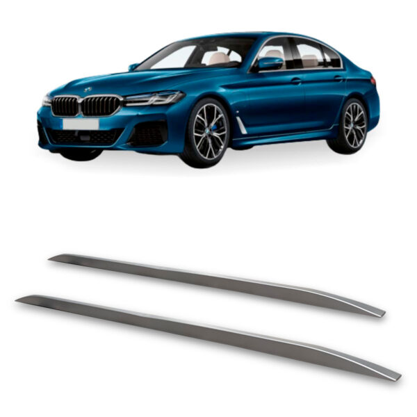 Rack De Teto Longarina BMW-SERIE-5 Decorativa Prata