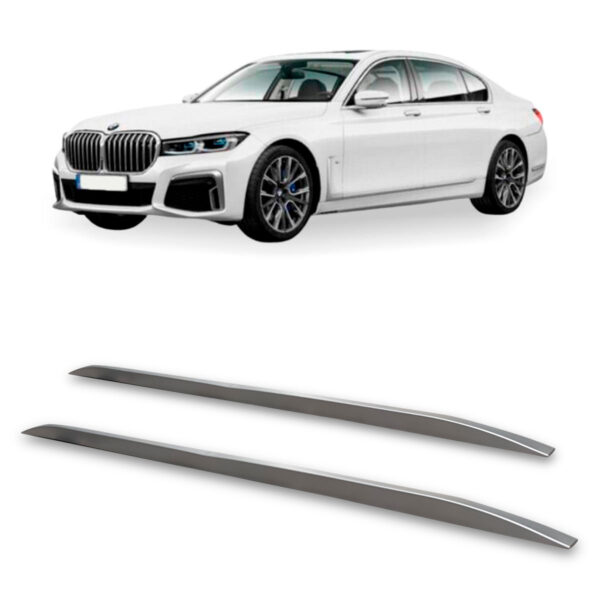 Rack De Teto Longarina BMW-SERIE-7 Decorativa Prata