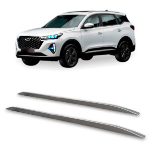 Rack De Teto Longarina CHERY-TIGGO-7 Decorativa Prata