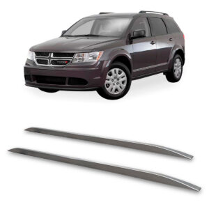 Rack De Teto Longarina DODGE-JOURNEY Decorativa Prata