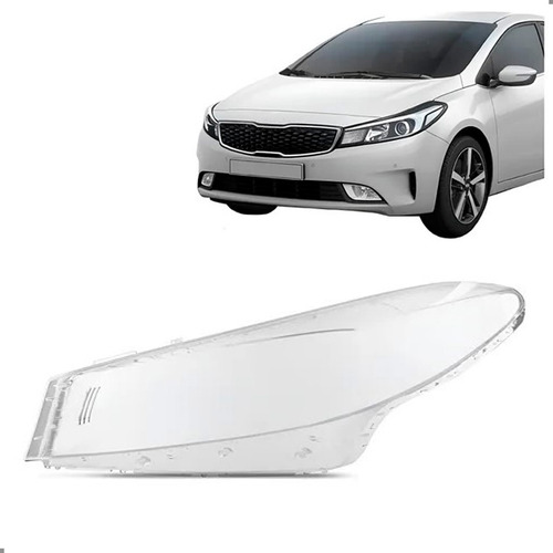 Lente Farol Para Cerato 2017 2018 2019 Lado Esquerdo