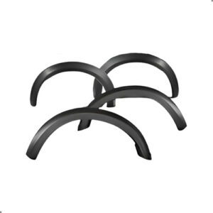 Jogo Moldura De Roda Para Raptor Ranger 2024 2025 Kit 4 Pçs Preto