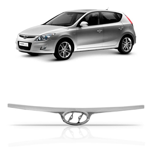 Friso Grade Dianteira I30 2009 2010 2011 2012 Cromado Novo