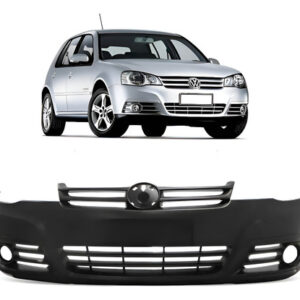 Parachoque Dianteiro Golf 2009/2013 C/furo 1a Linha Novo Preto