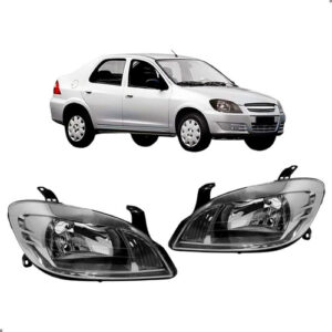 Par Farol Fume Claro Para Prisma 2007 2008 2009 2010 A 2015 Ambos Lados