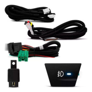 Kit Farol Neblina Milha Montana 2011 À 2016 Com Grade Transparente