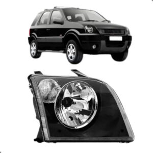 Farol Para Ecosport 2003 2004 2005 2006 2007 Pisca Cristal Direito/passageiro