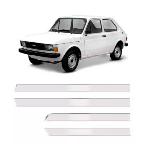 Jogo Friso Lateral Para FIAT-157 2p Fino Cromado