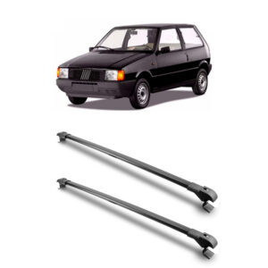 Travessa Aluminio Larga PARA Fiat Uno Universal 1 Metro Preta