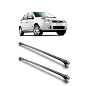 Travessa Aluminio Larga PARA Ford Fiesta Universal 1 Metro Preta