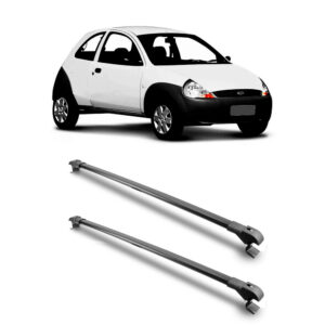 Travessa Aluminio Larga PARA Ford Ka Universal 1 Metro Preta