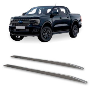 Rack De Teto Longarina FORD-RANGER Decorativa Prata