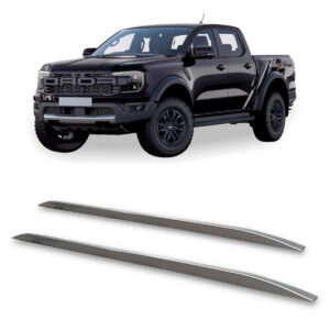 Rack De Teto Longarina FORD-RANGER-RAPTOR Decorativa Prata