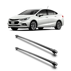 Travessa Aluminio Larga PARA Chevrolet Cruze Universal 1 Metro Preta