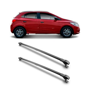 Travessa Aluminio Larga PARA Chevrolet Onix Universal 1 Metro Preta