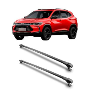 Travessa Aluminio Larga PARA Chevrolet Tracker Universal 1 Metro Preta
