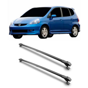 Travessa Aluminio Larga PARA Honda Fit Universal 1 Metro Preta