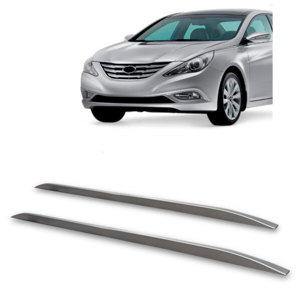 Rack De Teto Longarina HYUNDAI-SONATA Decorativa Prata