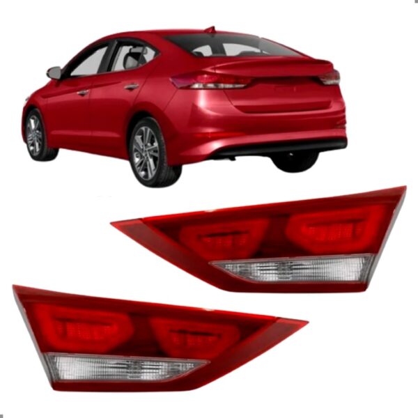 Par Lanterna Do Mala Para Elantra 2017 2018 Ambos Lados