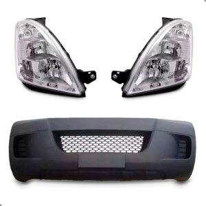 Kit Frente Daily 2008 2009 2010 11 2012 Parachoque E Farol Kit