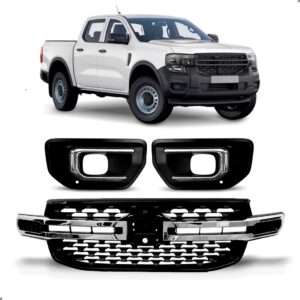 KIT GRADE FORD RANGER LIMITED 2024 2025 2026 SEM FURO CAMERA