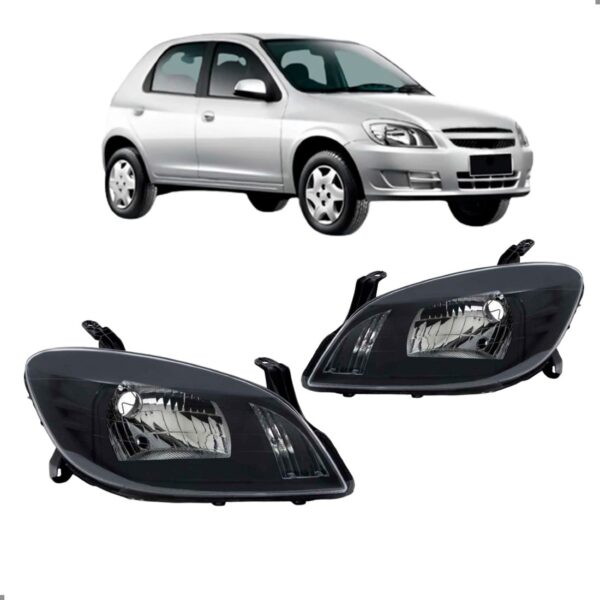 PAR FAROL BLACK CELTA/PRISMA 2007 A 2015