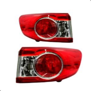 PAR LANTERNA TRASEIRA CANTO COROLLA 2012 2013 SEM LED COM SOQUETE