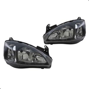 Par Farol Para Corsa 2003 2004 05 06 2007 Fume Manual Raiado Ambos Lados