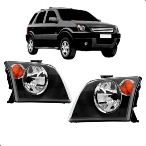 Par Farol Para Ecosport 2003 2004 2005 2006 2007 Pisca Âmbar Ambos Lados