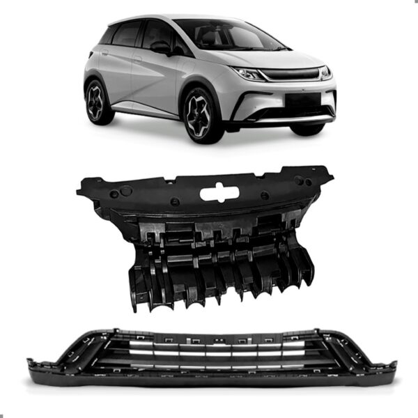 Kit Parachoque E Spoiler Saia Dianteira Dolphin 2023 A 2026 Para Pintar